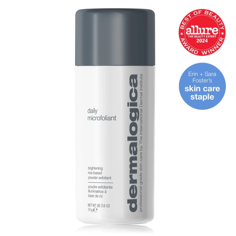 dermalogica daily microfoliant exfoliator EXFOLIATES, SMOOTHS, BRIGHTENS